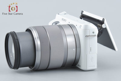 【中古】SONY ソニー α NEX-F3 ズームレンズキット ホワイト シャッター回数僅少
