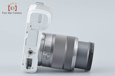 【中古】SONY ソニー α NEX-F3 ズームレンズキット ホワイト シャッター回数僅少