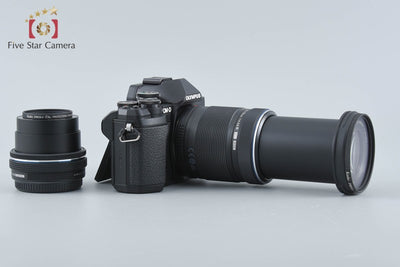 【中古】OLYMPUS オリンパス OM-D E-M10 Mark III EZ ダブルズームキット ブラック シャッター回数僅少