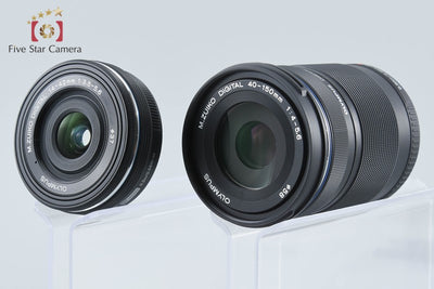 【中古】OLYMPUS オリンパス OM-D E-M10 Mark III EZ ダブルズームキット ブラック シャッター回数僅少