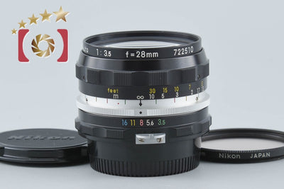 【中古】Nikon ニコン NIKKOR-H Auto 28mm f/3.5