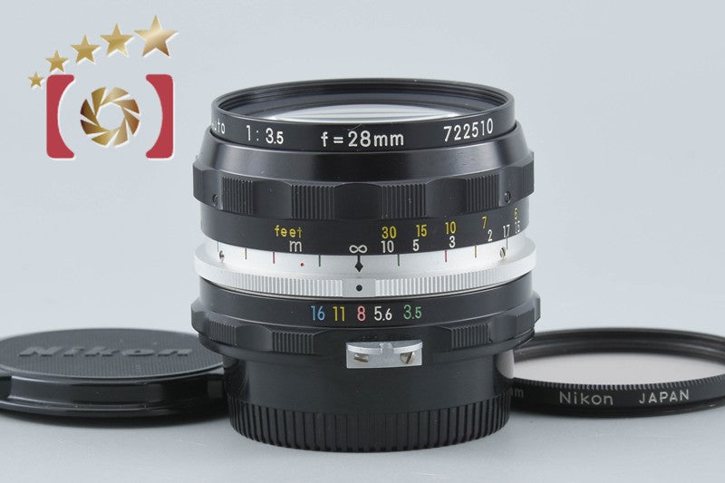 【中古】Nikon ニコン NIKKOR-H Auto 28mm f/3.5