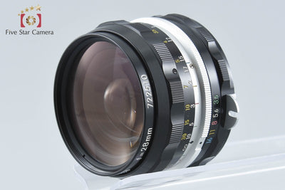 【中古】Nikon ニコン NIKKOR-H Auto 28mm f/3.5