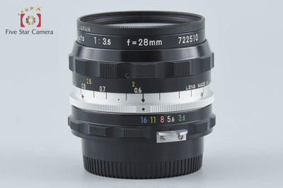 【中古】Nikon ニコン NIKKOR-H Auto 28mm f/3.5