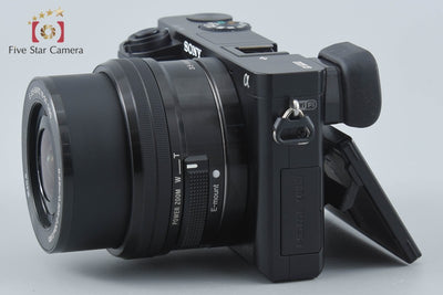 【中古】SONY ソニー α6000 ILCE-6000 ブラック パワーズームレンズキット 多言語対応