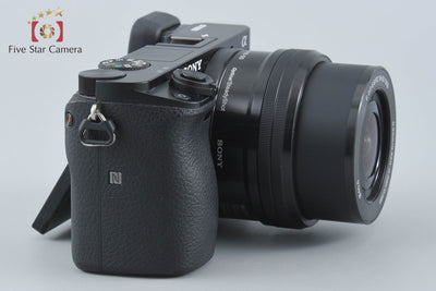 【中古】SONY ソニー α6000 ILCE-6000 ブラック パワーズームレンズキット 多言語対応