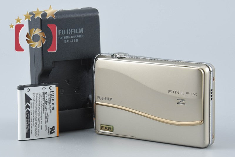 【中古】FUJIFILM 富士フイルム FINEPIX Z800EXR ゴールド コンパクトデジタルカメラ