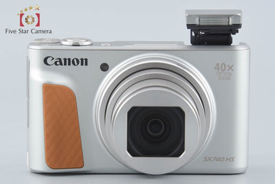 【中古】Canon キヤノン PowerShot SX740 HS シルバー コンパクトデジタルカメラ