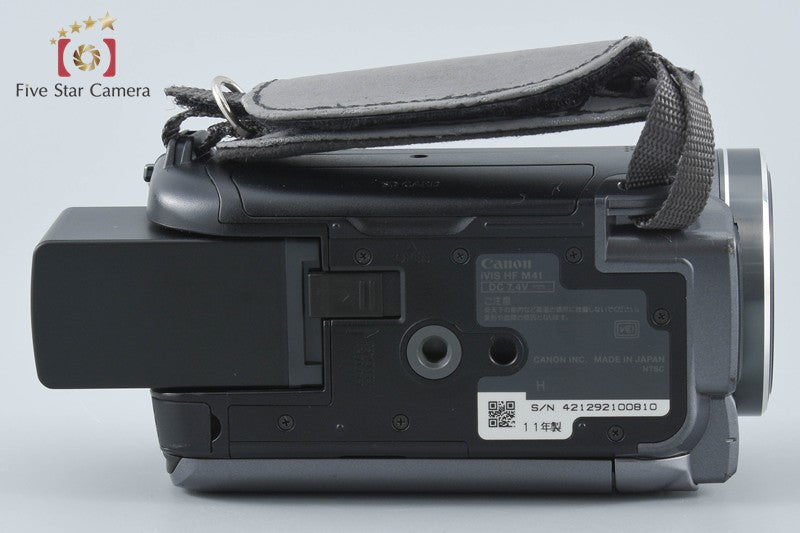 中古】Canon キヤノン iVIS HF M41 シルバー ビデオカメラ – Five Star