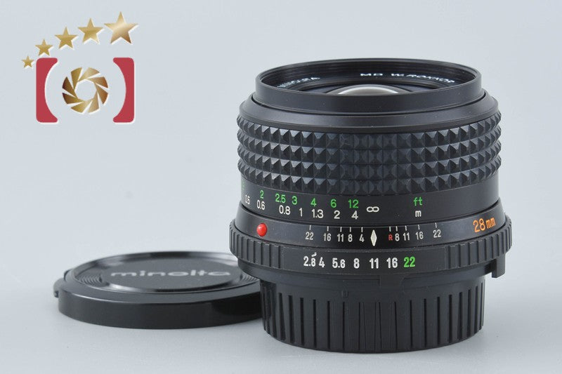 【中古】MINOLTA ミノルタ MD W.ROKKOR 28mm f/2.8