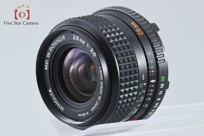 【中古】MINOLTA ミノルタ MD W.ROKKOR 28mm f/2.8