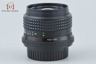 【中古】MINOLTA ミノルタ MD W.ROKKOR 28mm f/2.8