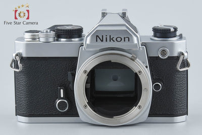 【中古】Nikon ニコン FM 前期 シルバー フィルム一眼レフカメラ