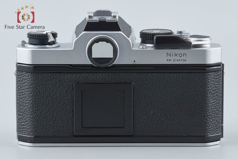 中古】Nikon ニコン FM 前期 シルバー フィルム一眼レフカメラ – Five