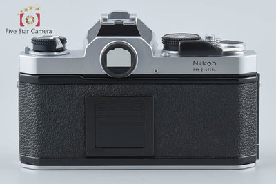 【中古】Nikon ニコン FM 前期 シルバー フィルム一眼レフカメラ