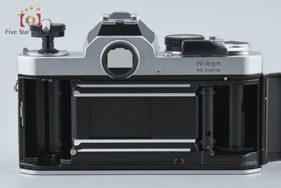 【中古】Nikon ニコン FM 前期 シルバー フィルム一眼レフカメラ