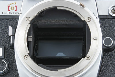 【中古】Nikon ニコン FM 前期 シルバー フィルム一眼レフカメラ