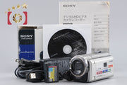 【中古】SONY ソニー HDR-PJ40V シャンパンシルバー ビデオカメラ 元箱付き