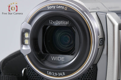 【中古】SONY ソニー HDR-PJ40V シャンパンシルバー ビデオカメラ 元箱付き