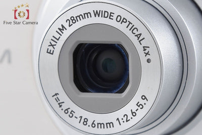 【中古】Casio カシオ EXILIM ZOOM EX-Z270 ゴールド コンパクトデジタルカメラ 元箱付き