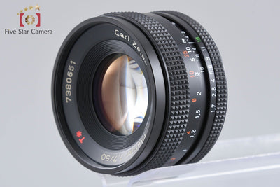 【中古】CONTAX コンタックス Carl Zeiss Planar 50mm f/1.7 T* MMJ