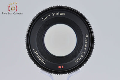 【中古】CONTAX コンタックス Carl Zeiss Planar 50mm f/1.7 T* MMJ