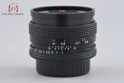 【中古】CONTAX コンタックス Carl Zeiss Planar 50mm f/1.7 T* MMJ