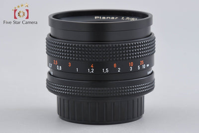 【中古】CONTAX コンタックス Carl Zeiss Planar 50mm f/1.7 T* MMJ