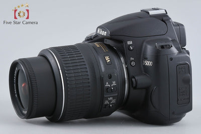 【中古】Nikon ニコン D5000 18-55 VR レンズキット シャッター回数僅少