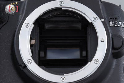 【中古】Nikon ニコン D5000 18-55 VR レンズキット シャッター回数僅少