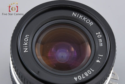 【中古】Nikon ニコン New NIKKOR 20mm f/4 Ai改