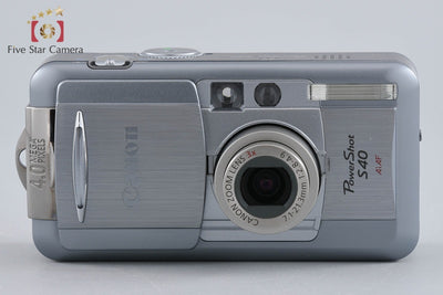 【中古】Canon キヤノン PowerShot S40 コンパクトデジタルカメラ