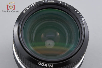 【中古】Nikon ニコン New NIKKOR 28mm f/3.5