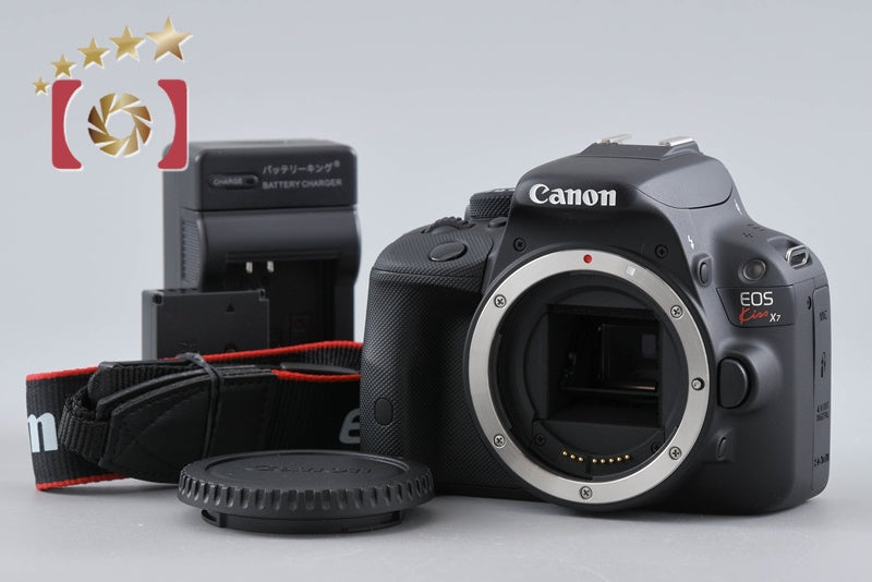 【中古】Canon キヤノン EOS Kiss X7 デジタル一眼レフカメラ シャッター回数僅少