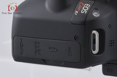 【中古】Canon キヤノン EOS Kiss X7 デジタル一眼レフカメラ シャッター回数僅少