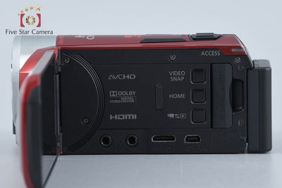 【中古】Canon キヤノン iVIS HF R31 レッド ビデオカメラ