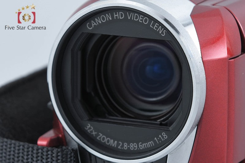 中古】Canon キヤノン iVIS HF R31 レッド ビデオカメラ – Five Star