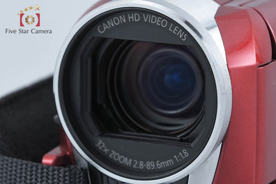 【中古】Canon キヤノン iVIS HF R31 レッド ビデオカメラ