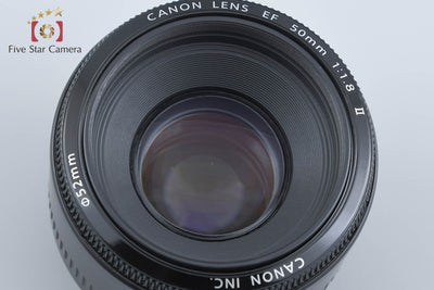 【中古】Canon キヤノン EF 50mm f/1.8 II 元箱付き