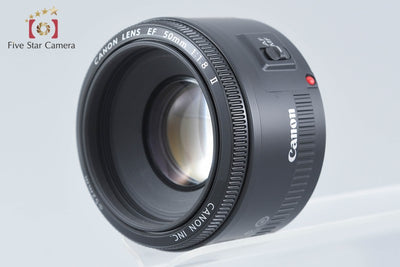 【中古】Canon キヤノン EF 50mm f/1.8 II 元箱付き