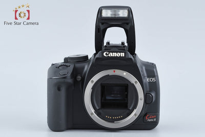 【中古】Canon キヤノン EOS Kiss Digital X ブラック デジタル一眼レフカメラ