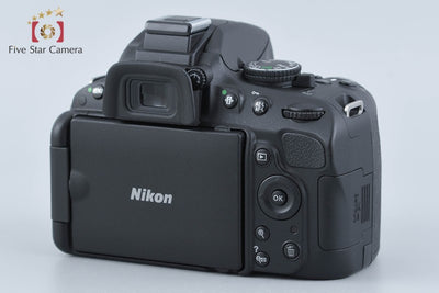 【中古】Nikon ニコン D5100 ダブルズームキット シャッター回数僅少