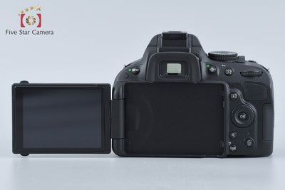 【中古】Nikon ニコン D5100 ダブルズームキット シャッター回数僅少