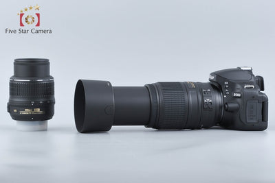 【中古】Nikon ニコン D5100 ダブルズームキット シャッター回数僅少