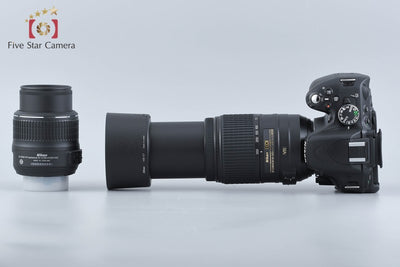 【中古】Nikon ニコン D5100 ダブルズームキット シャッター回数僅少