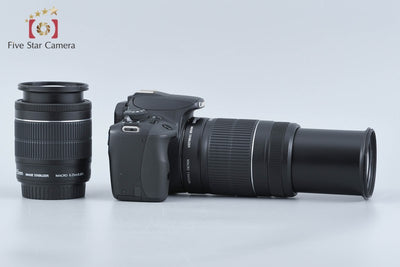 【中古】Canon キヤノン EOS Kiss X7 ダブルズームキット ブラック