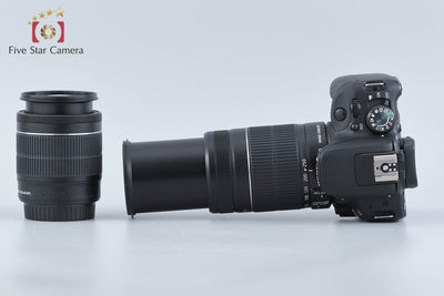 【中古】Canon キヤノン EOS Kiss X7 ダブルズームキット ブラック