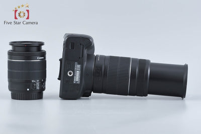 【中古】Canon キヤノン EOS Kiss X7 ダブルズームキット ブラック