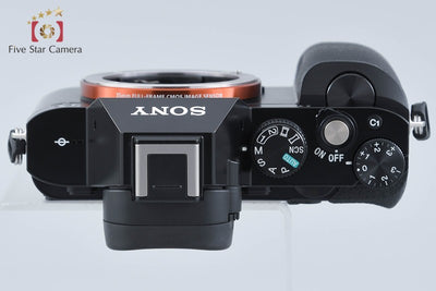 【中古】SONY ソニー α7 ILCE-7 ミラーレス一眼カメラ シャッター回数僅少