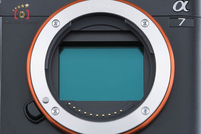 【中古】SONY ソニー α7 ILCE-7 ミラーレス一眼カメラ シャッター回数僅少